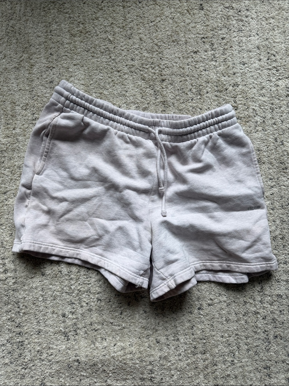 Aritzia TNA Cozy Sweatfleece Boyfriend Hi Mid-thigh Short
